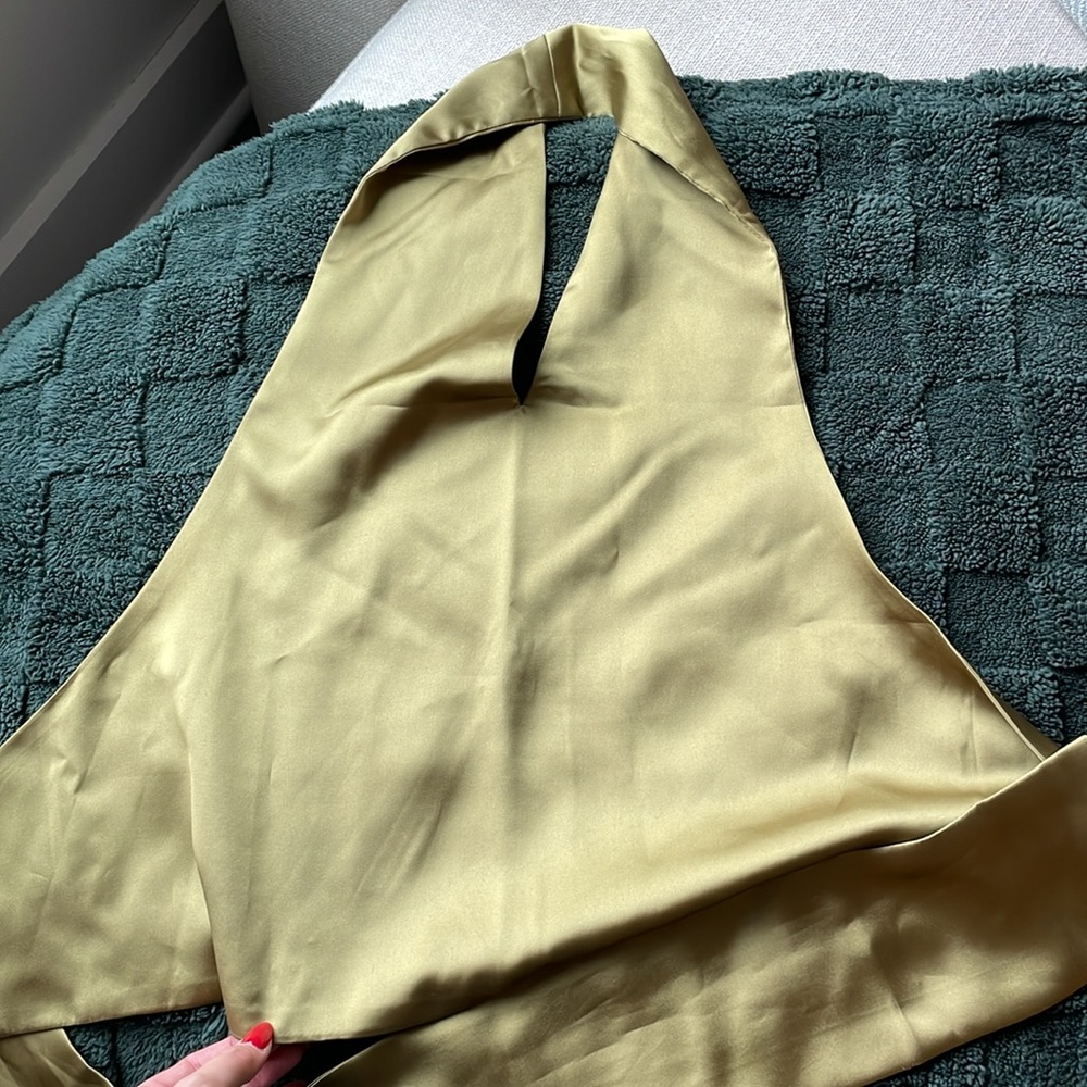 Commence satin halter top - Picture 6 of 8